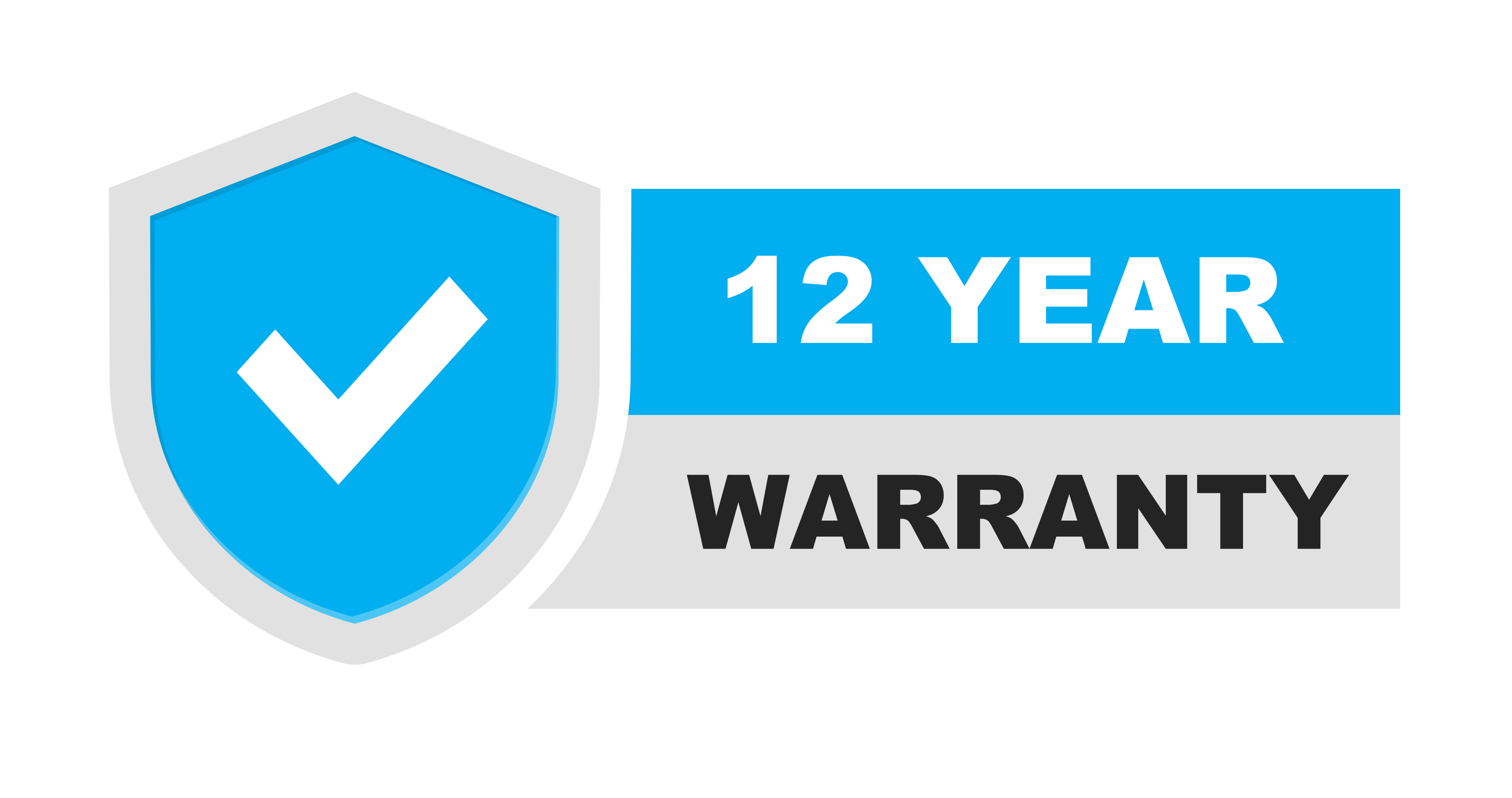 12 year warranty and US-based customer support