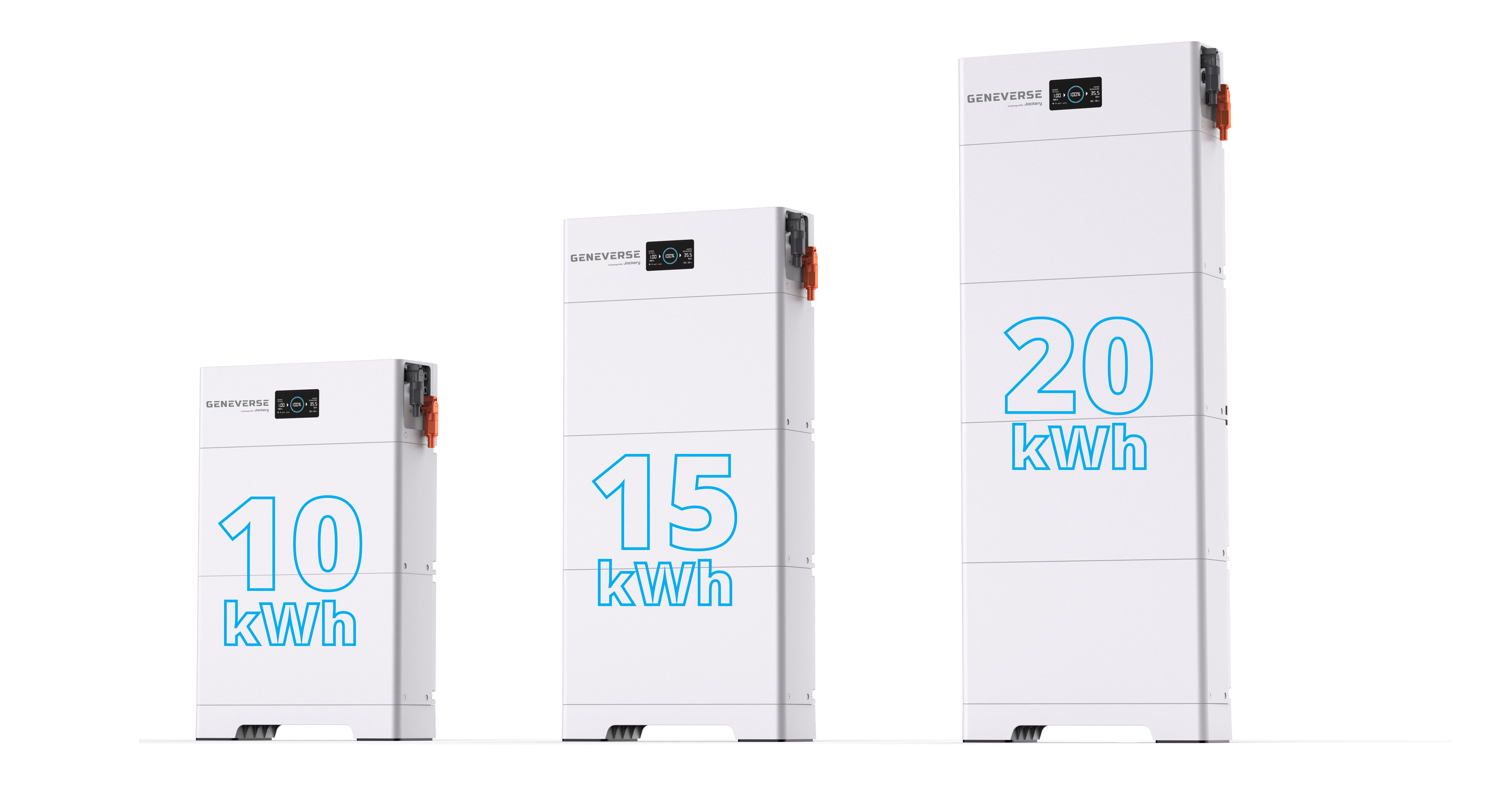 3 bundle options available for PowerPillar - 10kWh, 15kWh, 20 kWh