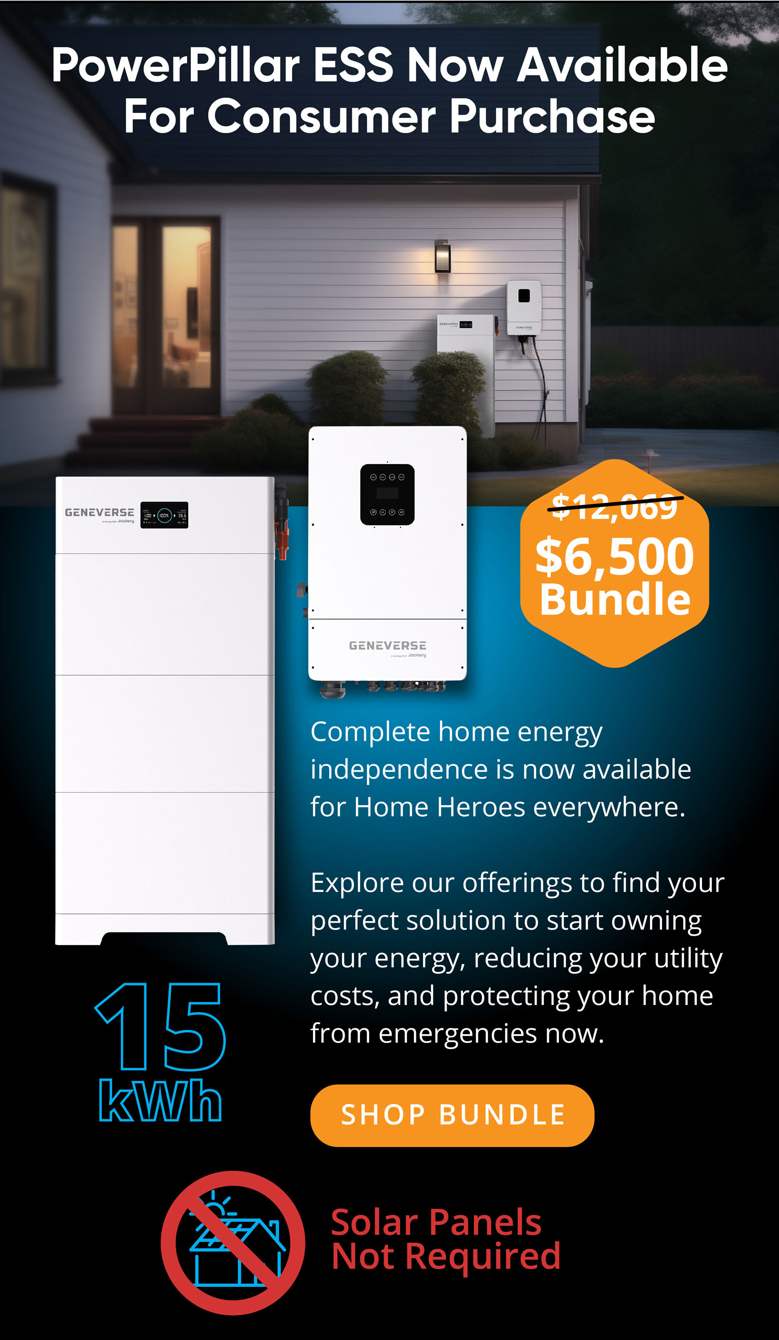 PowerPillar ESS now available for consumer purchase