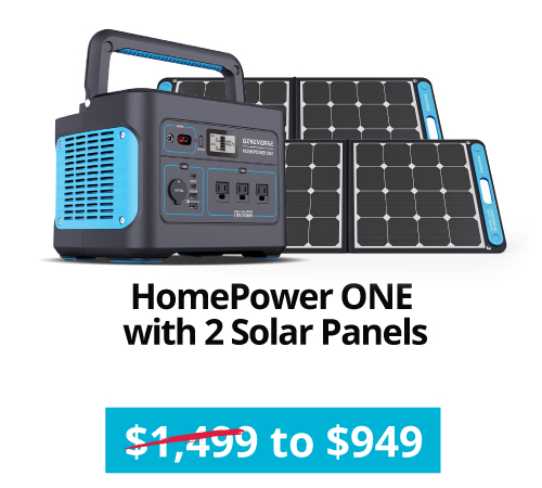HomePower ONE Solar Generator - $949