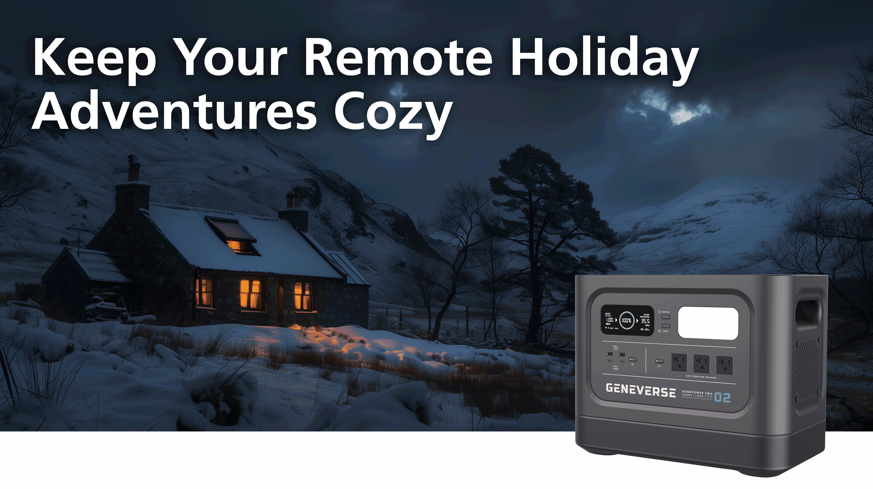 Keep Your Remote Holiday Adventures Cozy