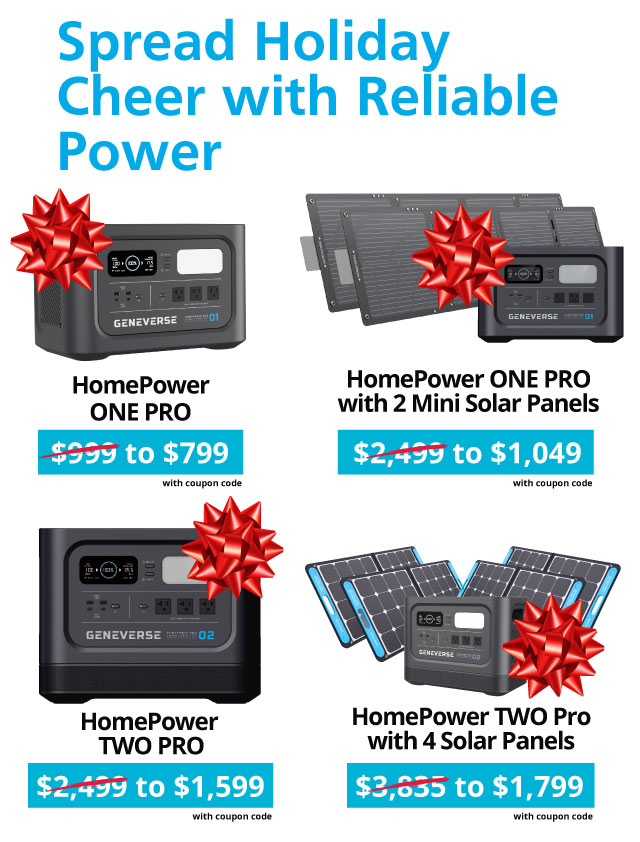 Spread Holiday Cheer with Reliable Power 