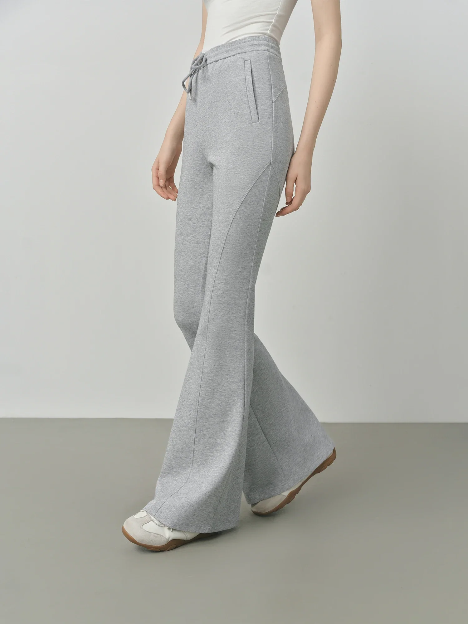 Image of Retro Slim Fit Flared Pants