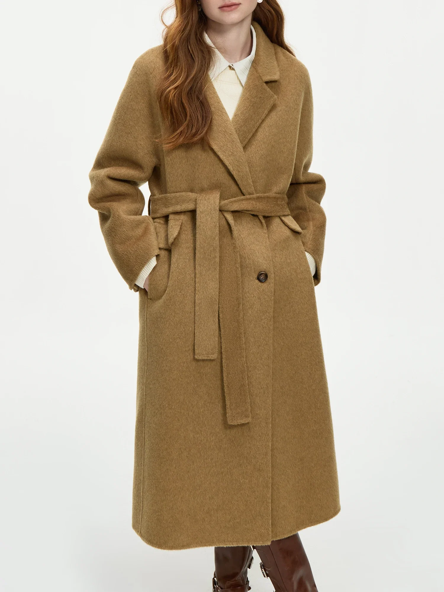 Image of 100% Wool Long Temperament Coats