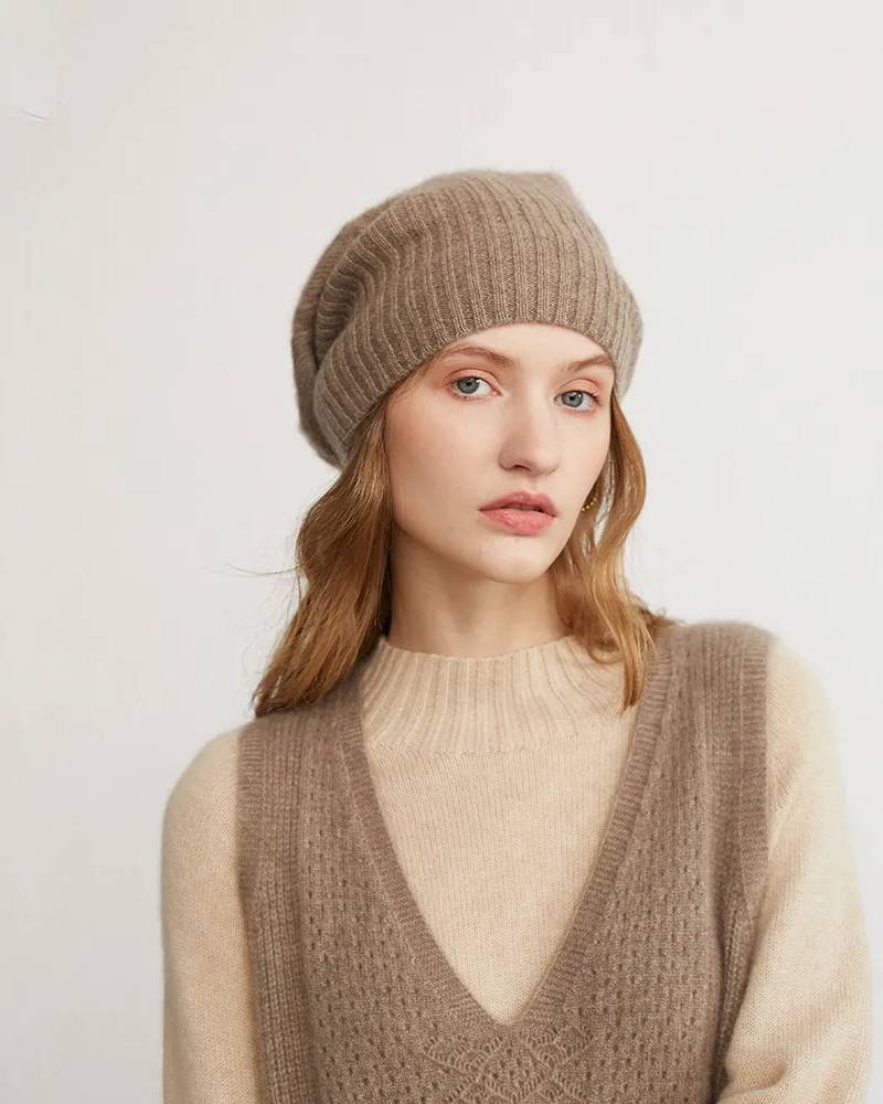 Image of Basic 100% Cashmere Beanie