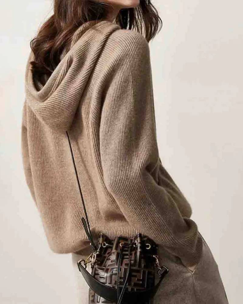 Image of Super Soft 100% Wool Hoodie