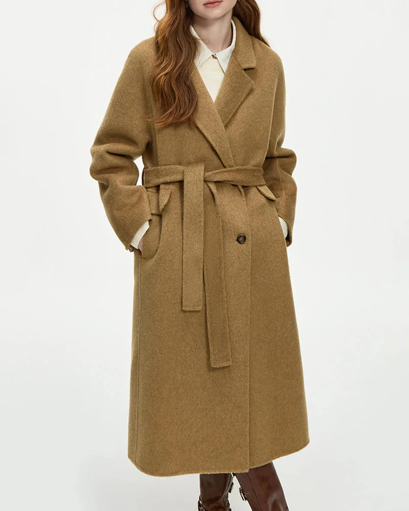 Image of 100% Wool Long Temperament Coats