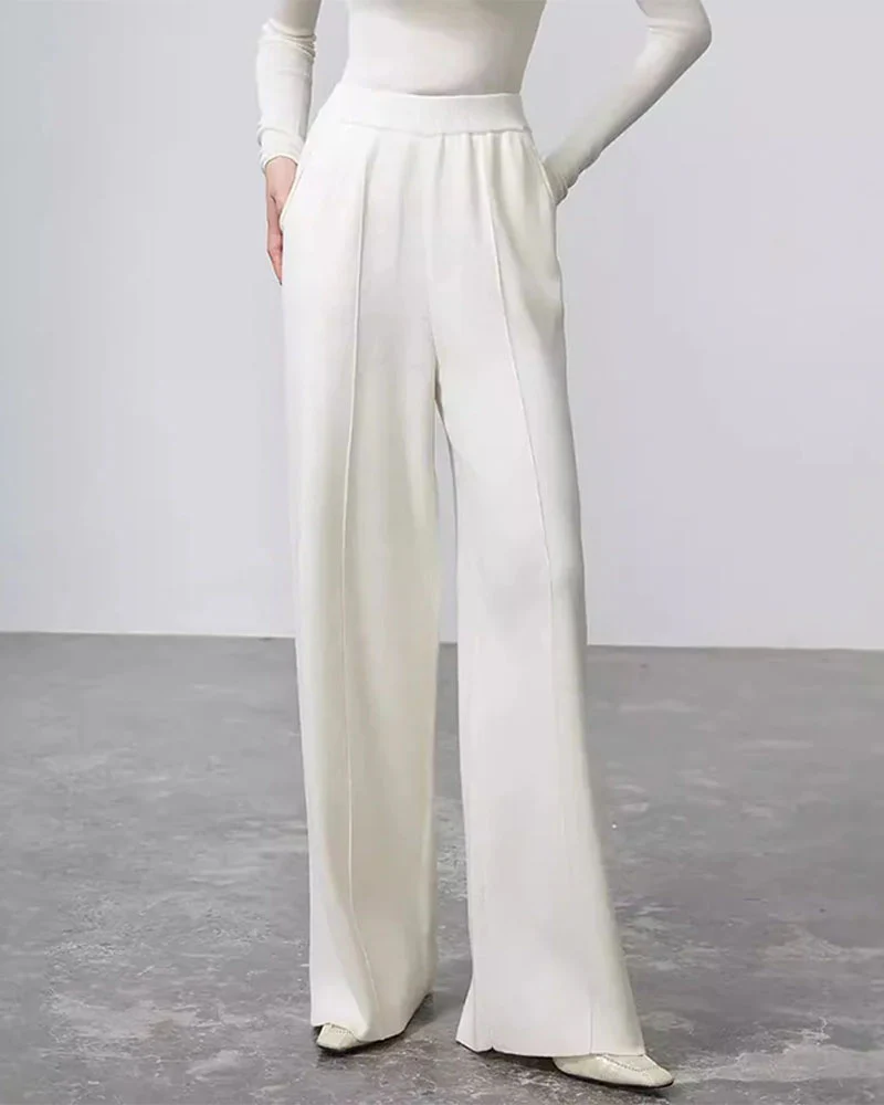 Image of Machine Washable Wool Cotton Lounge Pants