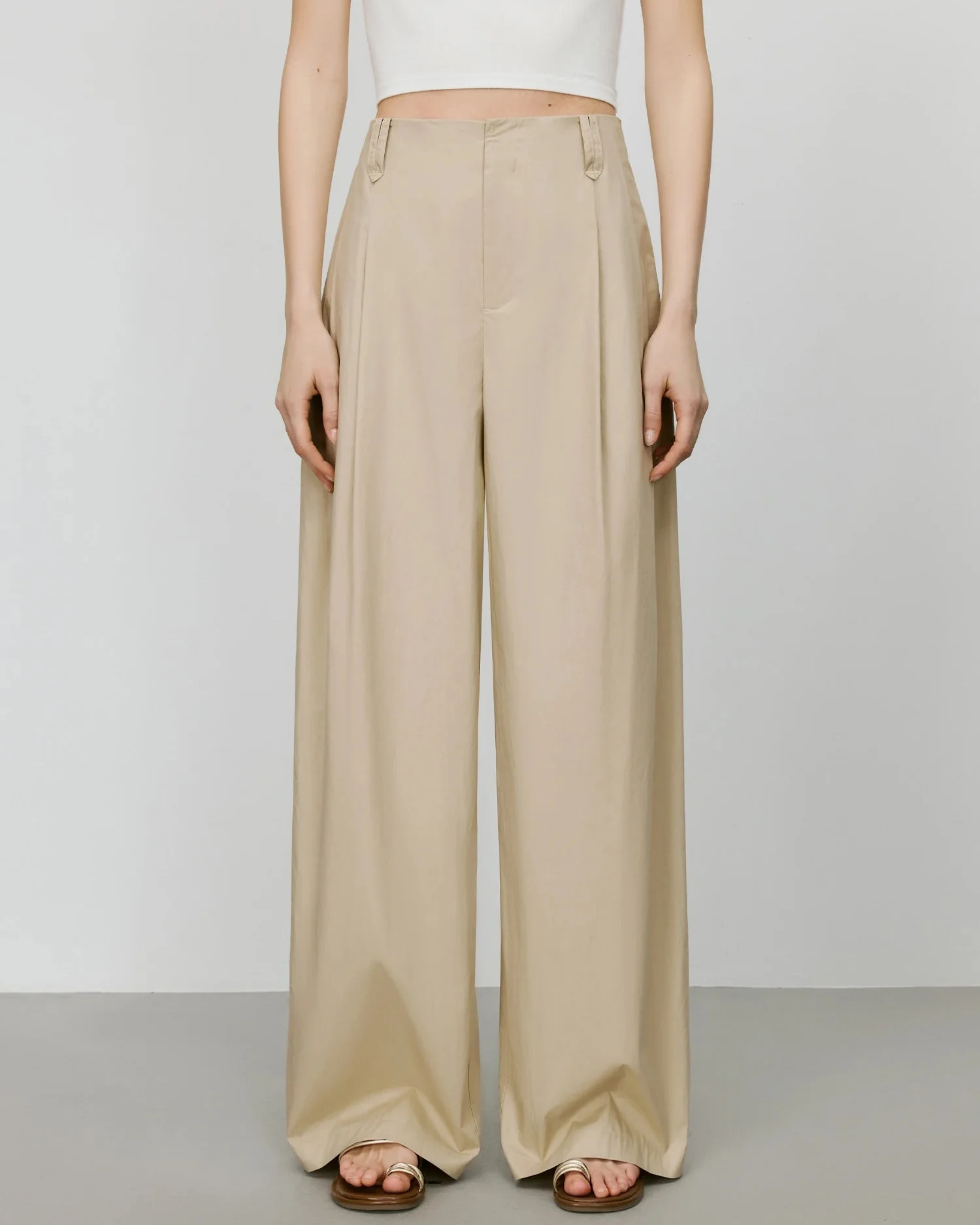 Image of High-End Casual Versatile Wide-Leg Pants
