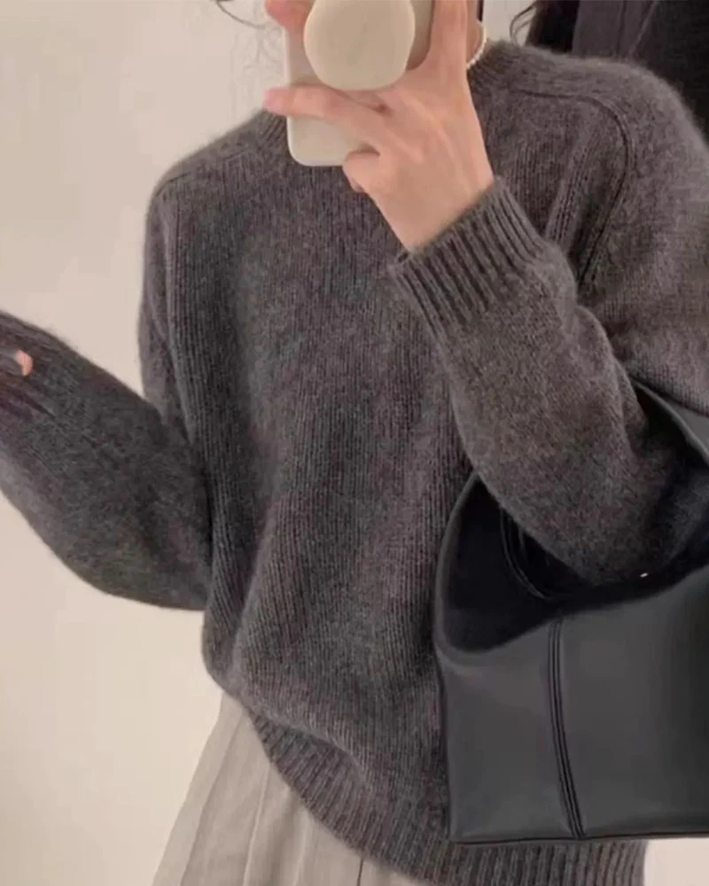 Image of Cashmere Crewneck Sweater