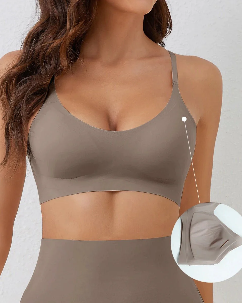 Image of Soft Seamless Comfortable Push-Up Bra