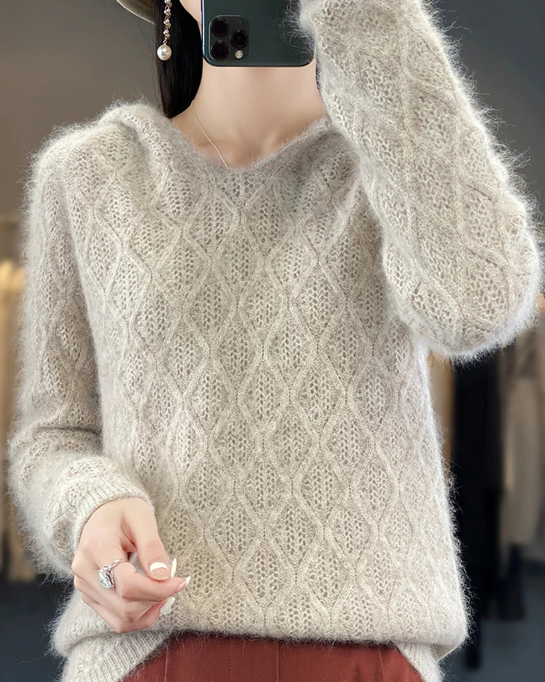 Image of Mink Cashmere Hooded Sweater