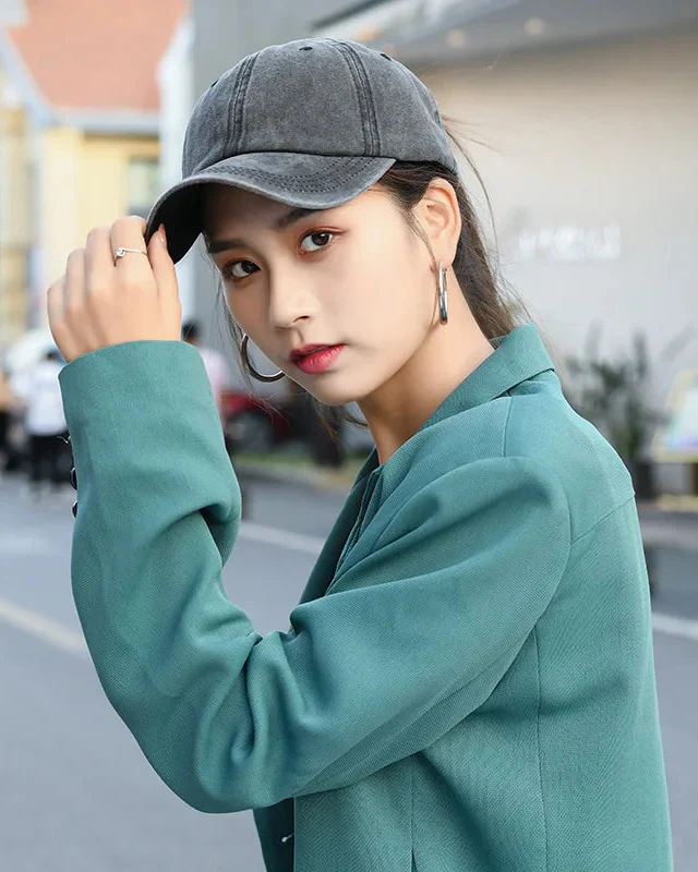 Image of Washed Ponytail Baseball Cap