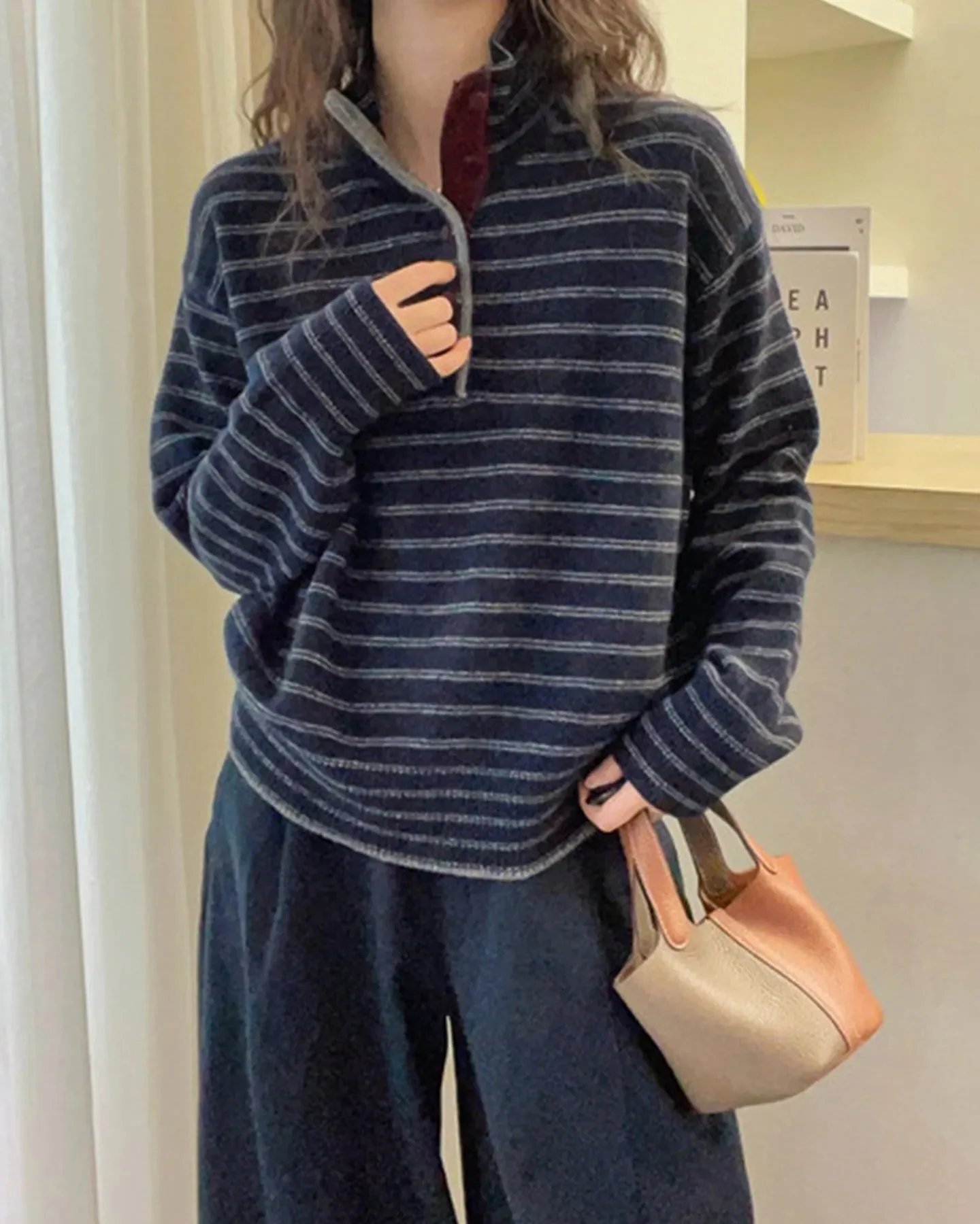 Image of Cashmere Turtleneck Pullover Sweater