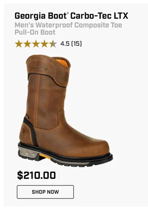 Men's Waterproof + Composite toe Pull On Boot #GB00394