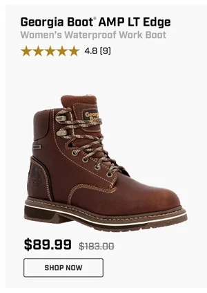 Women's Waterproof Work Boot #GB00514