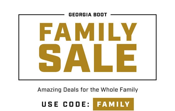 Georgia Boot Family Sale