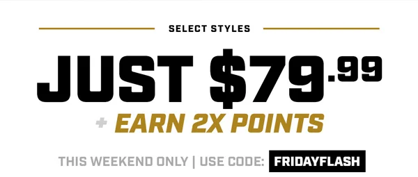 Just $79.99 with code FRIDAYFLASH