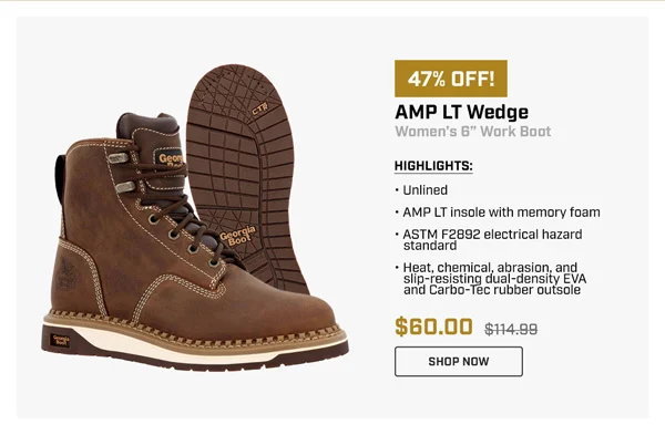 Women's AMP LT Wege at 47% Off with code SUMMER25