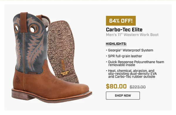 Men's Carbo-Tec Elite at 64% Off with code SUMMER25