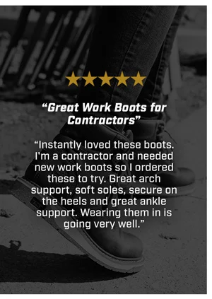 Great Work Boots for Contractors