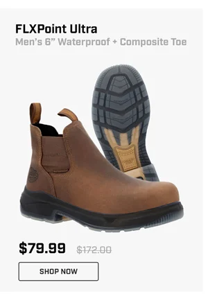 Men's 6" Waterproof + Composite Toe Chelsea #GB00553