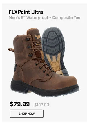 Men's 8" Waterproof + Composite Toe Lacer #GB00554