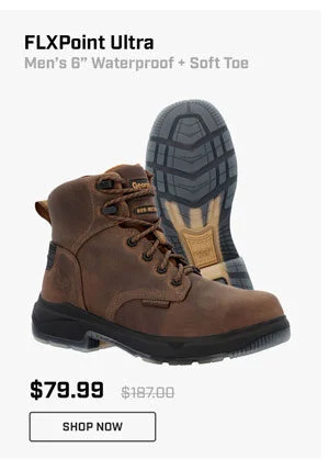 Men's 6" Waterproof + Soft Toe Lacer #GB00551