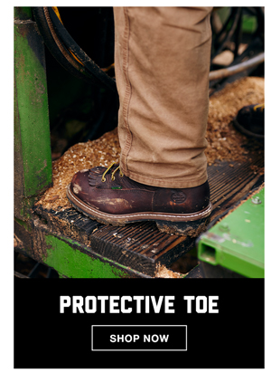 Save 20% on ALL Protective Toe Boots!