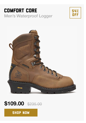 Comfort Core Waterproof Logger - $109