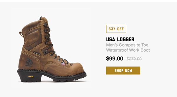 USA Composite Toe Logger - $99