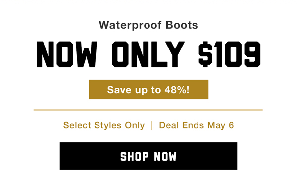 $109 Waterproof Work Boots!