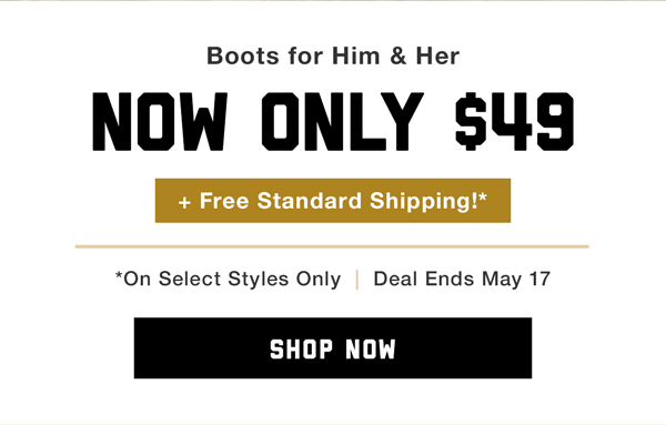 $49 Waterproof Work Boots w/ FREE Standard Shipping