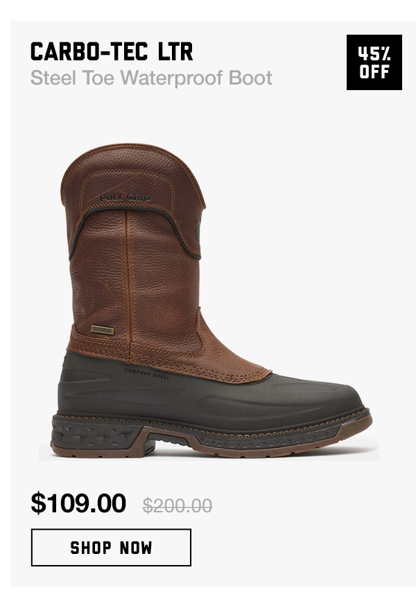 Carbo-Tec LTR Steel Toe Boot - $109