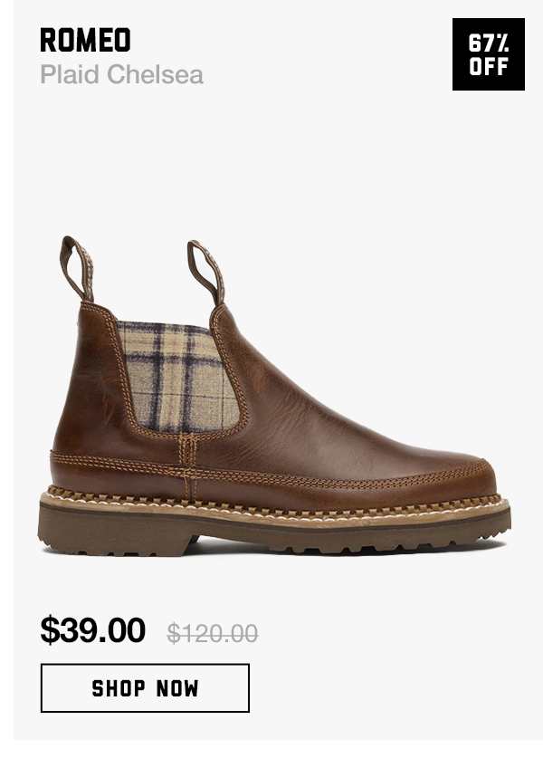 Plaid Romeo - $39