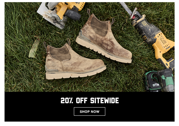 Save 20% Sitewide