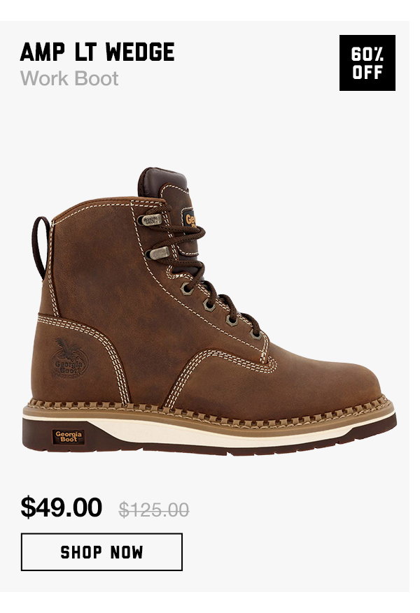 AMP LT Wedge Work Boot - $49