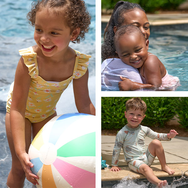 Baby and Toddler UPF 50+ Swimwear Starting at $17.95