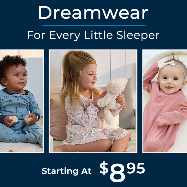Baby and Toddler Sleepwear for All Seasons Starting at $8.95