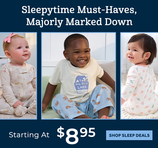 Sleepytime Must-Haves Majorly Marked Down - From $8.95