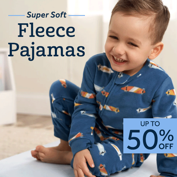 Super Soft Fleece Pajamas up up to 50% off