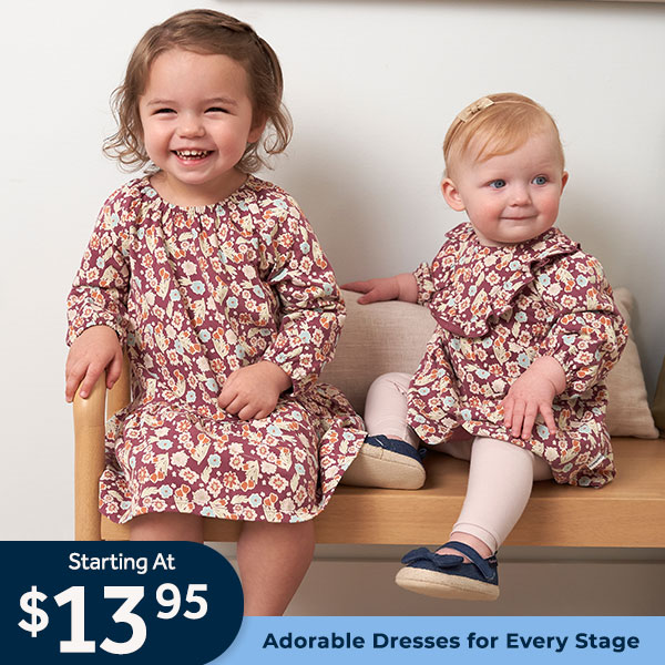 Adorable Dresses for Everyday Stage From $13.95