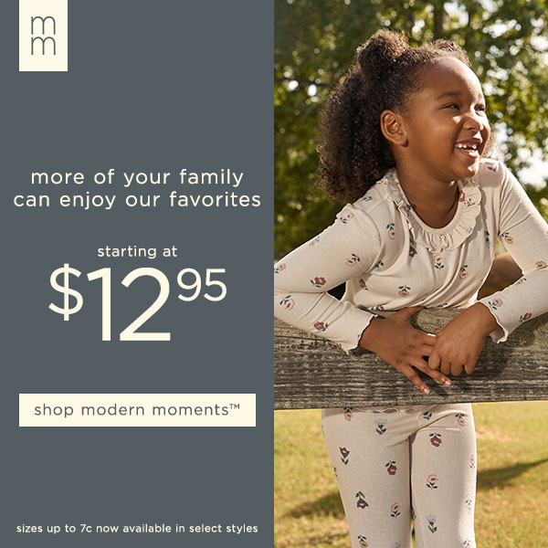 more of your family can enjoy our favorites - starting at $12.95