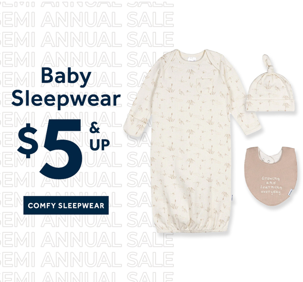 Baby Sleepwear $5 and up