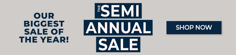 The Semi Annual Sale os Happening Now