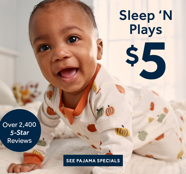 Sleep 'N Plays $5 - Over 2,400 5-star Reviews