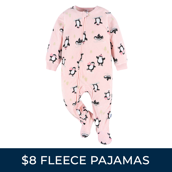 $8 Fleece Pajamas