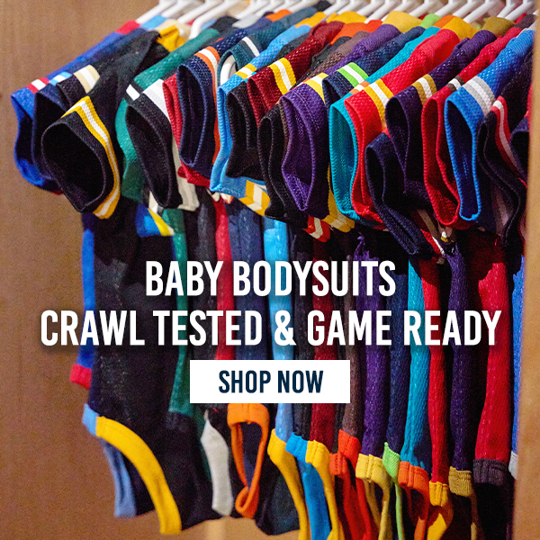 Baby Bodysuits Crawl Tested & Game Ready 