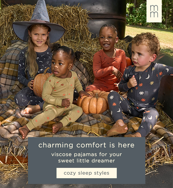 charming comfort is here - viscose pajamas for your sweet little dreamer