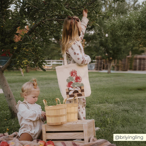 @briyinlging little baby girls wearing adorable picture-perfect outfits